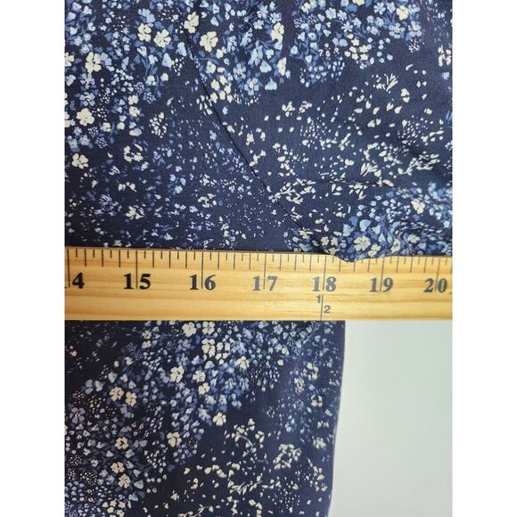 J Jill wearever collection knee length Careerwear dress sz M ditzy floral nwt - Picture 7 of 8